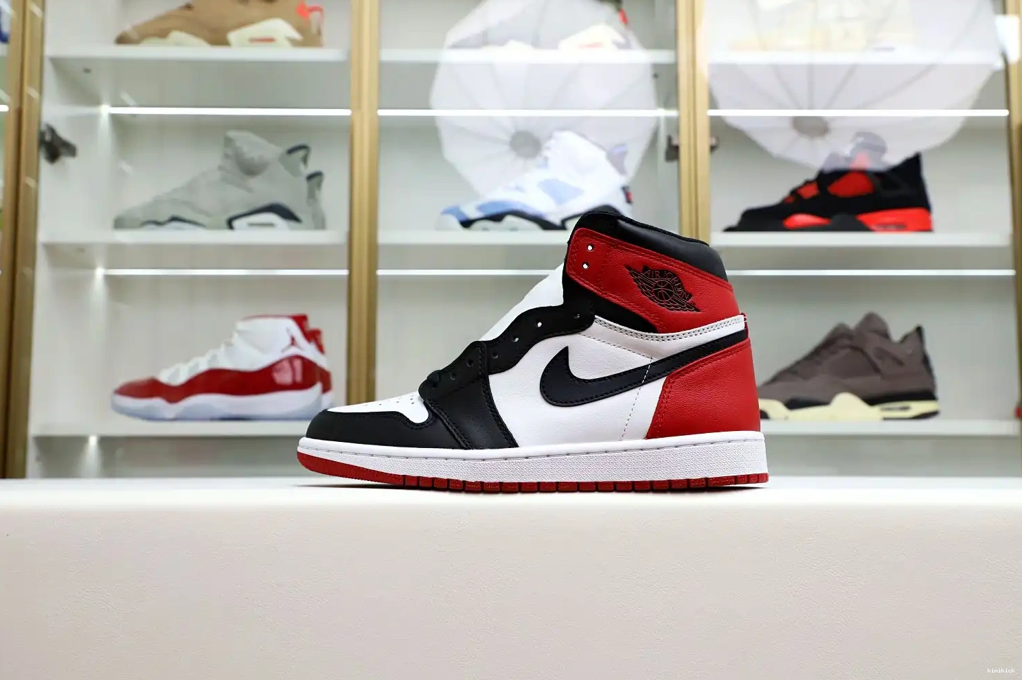 Kimikick 1 Air Toe Black Retro Jordan (2016) 0520